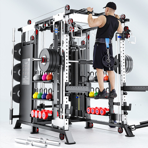 Equipo de Gimnasio Comercial: Máquina Smith para Sentadillas con Carga de Placas y Levantamiento de Pesas WD-EM938E - Tu Confianza - Product Image 4
