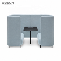 Canapé acoustique moderne pour bureaux, salles de réunion et espaces de collaboration