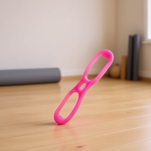 Fuchsia TPR Figure 8 <b>Exercise</b> <b>Band</b> for Strength Training - Product Image 2