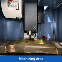 Centro de Mecanizado CNC Vertical de Alta Precisión de 4 Ejes VMC1160, Controlador Fanuc BT40, Mesa de 1200x600, Centro de Mecanizado ATC de 24 Posiciones