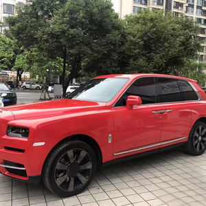 1.52*17m colla a bassa viscosità gloss metallizzato <span class=keywords><strong>rosso</strong></span> fuoco colore personalizzato cambio pellicola in vinile per auto incollatura tinta pellicola - Product Image 2