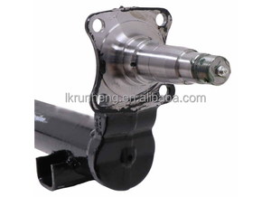 3500LBS Piezas y <span class=keywords><strong>accesorios</strong></span> de remolque Tubo de eje de torsión de remolque 5 agujeros Eje de rueda Kit de eje de remolque con freno eléctrico - Product Image 4