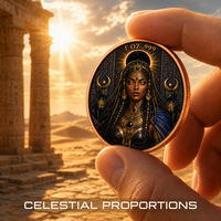 Pièce de collection en cuivre fin .999 de 1 oz, représentant la déesse égyptienne, portrait personnalisé de la reine Anubis, médaille commémorative, vente en gros
