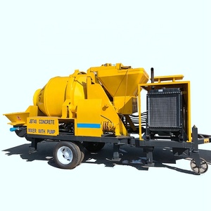 Máquina Portátil de Mezcla y Bombeo de Concreto JBTS40 para Construcción de Edificios, Software I-DEAS Confiable, Larga Duración - Product Image 2