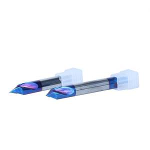 Broca de carburo de tungsteno OEM personalizable para biselado, herramienta de corte CNC con fresadora de extremos para biselado - Product Image 3