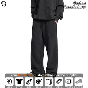 Pantalon de survêtement ample pour <span class=keywords><strong>homme</strong></span>, décontracté, <span class=keywords><strong>baggy</strong></span>, streetwear, mode, coton, cordon de serrage, surdimensionné, pantalon de style <span class=keywords><strong>hip</strong></span>-<span class=keywords><strong>hop</strong></span>, bas décontracté - Product Image 2