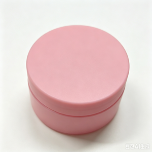   Pot en plastique PP mat à double paroi avec revêtement intérieur transparent, conteneur robuste pour parfum solide et baume de beauté - Product Image 4