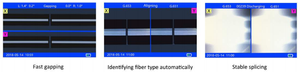 Machine à souder les fibres optiques FTTH intelligente ST3100A multi-langues SM&MM à six moteurs avec méthode de fusion automatique - Product Image 5