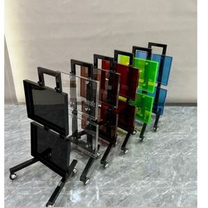 Wholesale Salon Furniture Hair Salon <b>Trolley</b> Hairdressing Fashion Foldable <b>Trolley</b> with Two Layers - Product Image 1