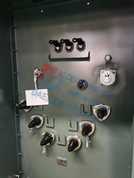 Transformateur électrique triphasé à faible perte de puissance 13,8 kV 1500 kVA 24 kV/480 V monté sur socle
