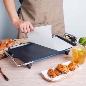 Papier sulfurisé blanc antiadhésif, feuille de papier cuisson, huile de silicone, double face enduite, BBQ - Product Image 2