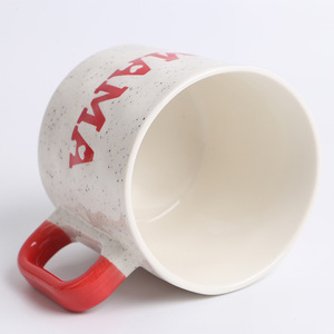Taza de cerámica con estampado de letras para mamá, la mejor mamá del mundo, tazas de regalo para mamá, diseño moteado, varios colores - Product Image 2