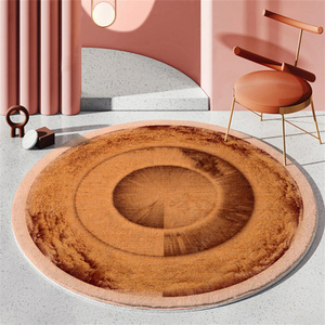 Nhà Máy Bán Buôn Tùy Chỉnh Vòng Faux Len Nhung 150X150Cm Thiết Kế Mới Trang Trí Mềm Fluffy Chất Lượng Cao Thảm Cho Phòng Khách - Product Image 6