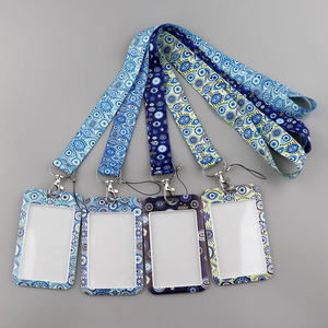 Mắt ác điện thoại di động dây buộc chủ thẻ thiết lập <span class=keywords><strong>Polyester</strong></span> mắt của ma quỷ dây buộc treo cổ Keychain - Product Image 6