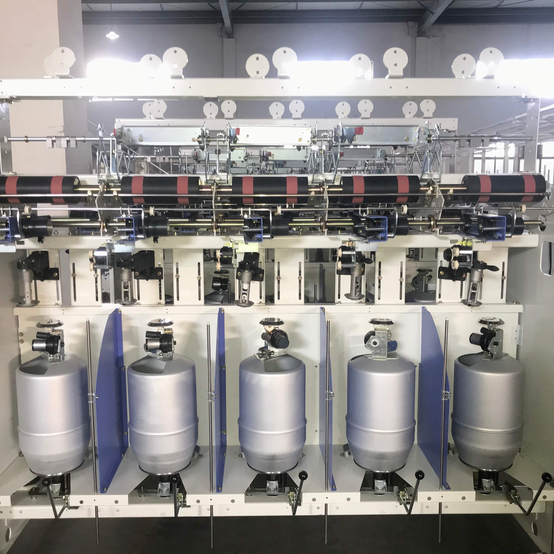 KC258B Direct Cabling Machine  Industrial Yarns Bobbin twisting Machine