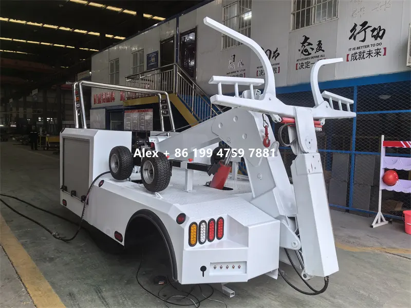 Truk derek underlift 6 ton, dengan remote control ringan sedang dan tugas berat