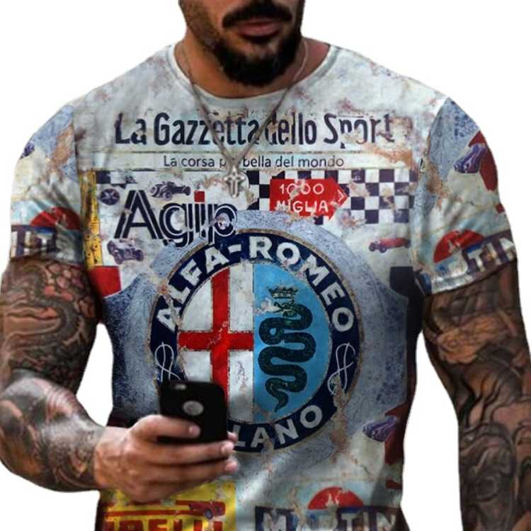 camisas con marcas de autos