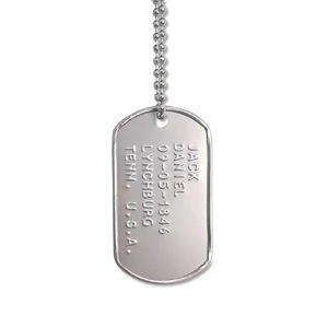 Collier en acier inoxydable 2025 Offre Spéciale Dog Tag - Product Image 1