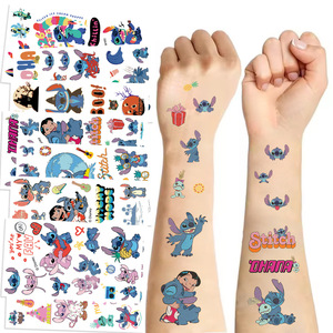 Nuovi Adesivi per <span class=keywords><strong>Tatuaggi</strong></span> Temporanei per Bambini Stellar 2025, 10 Fogli di Decorazioni Durevoli in PVC Non Tossico - Product Image 1