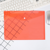 Carpeta de Archivos de Plástico Transparente A4 PVC para Documentos, Cubierta para Reportes, Regalo Publicitario con Logotipo Promocional, Artículos de Papelería Personalizados para Oficina