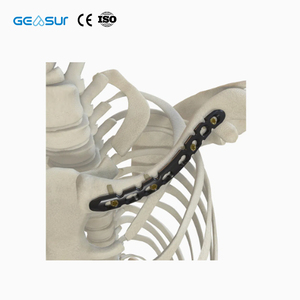Plat Pengunci Lateral Tibia <span class=keywords><strong>Distal</strong></span> Ortopedi Geasure, Implan Titanium Kelas Instrumen III, Garansi 1 Tahun - Product Image 4
