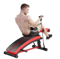 Nouveauté 2024 : Banc de musculation pliable écologique unisexe et réglable pour la maison et les exercices de sit-up