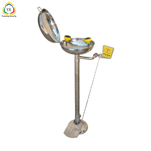 Estación de Lavado de Ojos <span class=keywords><strong>Portátil</strong></span> para Seguridad en Laboratorio, <span class=keywords><strong>Lavaojos</strong></span> de Emergencia Vertical con Pedal, <span class=keywords><strong>Precio</strong></span> de Fábrica - Product Image 3