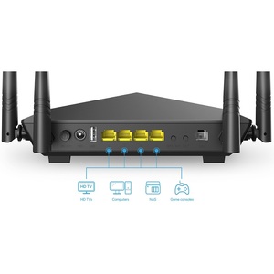 Routeur modem Tenda V12 VDSL ADSL AC1200 Wi-Fi double bande Gigabit - Product Image 2