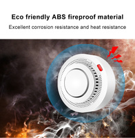 Prix promotionnel : Détecteur de fumée intelligent Zigbee EWelink avec design en barre, en matériau PC, pour la sécurité domestique et commerciale