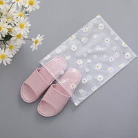 Pochette à glissière en PE biodégradable, impression de Logo personnalisée, sac à glissière en plastique givré pour vêtements de bain, sac à glissière pour emballage
