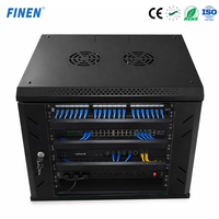 Armoire réseau murale profonde FINEN / Rack de serveur 19'' en SPCC épaissi et revêtu ISO CE FCL/LCL Vente en gros