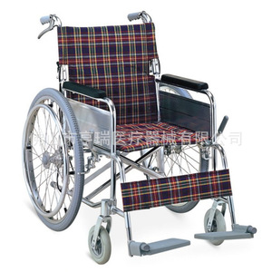 Silla de ruedas manual de aleación de aluminio Henry HR-L04 para uso en rehabilitación de ancianos y discapacitados - Product Image 1