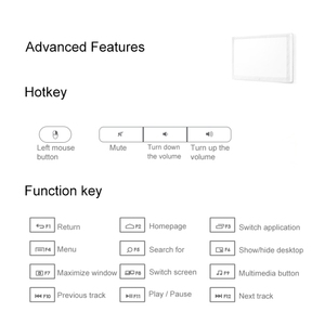 <span class=keywords><strong>Teclado</strong></span> Inalámbrico <span class=keywords><strong>Logitech</strong></span> <span class=keywords><strong>K400</strong></span> <span class=keywords><strong>Plus</strong></span> 2.4GHz con Control Táctil - Product Image 5