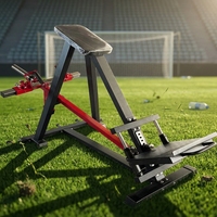 Machine à rames verticales pour renforcer les pectoraux latéraux et le haut du dos, idéale pour l'entraînement des muscles dorsaux en salle de sport commerciale.