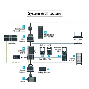 Variador de Frecuencia SIN.AMICS 6SL3210-1PE22-7UL0, Accionamiento de CA Confiable con Funciones Avanzadas para Control de Movimiento Continuo - Product Image 1