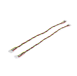 Câble torsadé JST 4 broches femelle-femelle, jaune, vert, noir, rouge, pour prototypage de signal de capteur, OEM - Product Image 1