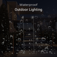 Lampe de jardin LED à haute luminosité, design moderne, étanche IP65, poteau en aluminium, alimentation électrique, éclairage extérieur pour parc et paysage