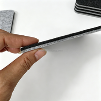 Sous-verres en feutre absorbants et résistants à la chaleur, tapis de table non tissés réutilisables pour café, thé, verres, maison, bar, restaurant