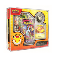 Étui en acrylique pour cartes à collectionner Pokémon Journée 2026 30ème Anniversaire – Boîtier de protection en acrylique