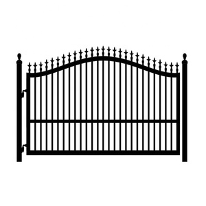 Modern Kapılar Ve Çitler Tasarım Dekoratif Bahçe Villa Giriş Kapısı Izgara Tasarımları Ev - Product Image 5