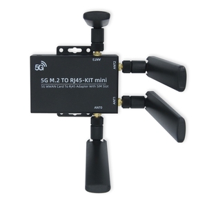 Kit 5G M.2 a RJ45, Tarjeta Inalámbrica Gigabit Ethernet WWAN, Adaptador RJ45 Compatible con RM502Q-AE RM500Q-AE RM520N-GL, Adaptador RJ45 para Tarjeta WWAN 5G - Product Image 3
