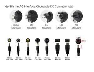 Universel Interchangeable Prise Murale Multi <span class=keywords><strong>Chargeur</strong></span> De Téléphone Portable Adaptateur AC DC <span class=keywords><strong>5V</strong></span> 1A <span class=keywords><strong>2A</strong></span> 3A Adaptateur <span class=keywords><strong>secteur</strong></span> <span class=keywords><strong>USB</strong></span> - Product Image 6