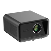 Proyector Salange S4 GTV, Proyector de Cine Inteligente con Control Remoto por Voz LED, Enfoque Automático, Proyector Interior para el Hogar