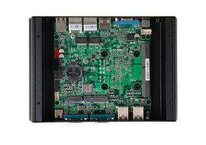 Mini PC sans ventilateur HelorPC, <span class=keywords><strong>Intel</strong></span> <span class=keywords><strong>Core</strong></span> I3 I5, double RJ45 Gigabit LAN, double RS232 RS485 COM, PC industriel Linux, ordinateur de bureau - Product Image 6