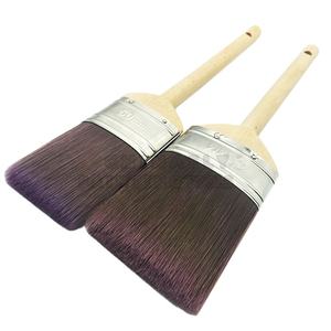 Baja — pinceaux de <span class=keywords><strong>peinture</strong></span> en nylon/Polyester, manche en bois, ovales, couleur violette, Type scanner, haute qualité, - Product Image 1