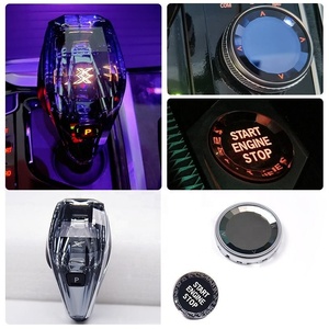 Kit de Palanca de Cambios de Cristal LED para Auto, Tipo <span class=keywords><strong>R</strong></span>/<span class=keywords><strong>N</strong></span>/<span class=keywords><strong>D</strong></span>/P, para BMW G20 G30 F10 F30, con Botó<span class=keywords><strong>n</strong></span> de Cristal para Palanca de Cambios, LHD/RHD - Product Image 2