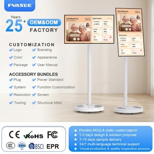 Televisor Inteligente Portátil LED HDTV de 21.5/32 Pulgadas con Pantalla Táctil Capacitiva Inalámbrica, Ruedas, Función OFD, Frecuencia de Actualización de 120Hz que Garantiza una Visualización Fluida - Product Image 1