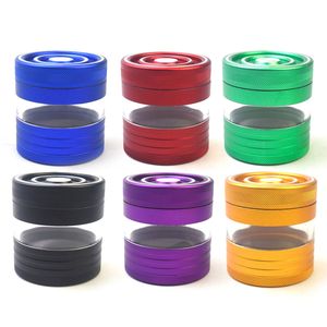 Encendedor de Antorcha de Vista Completa al por Mayor de Fábrica, 63mm, 5 Piezas, Aleación de Aluminio, Ventana Transparente, Logotipo Personalizado - Product Image 2