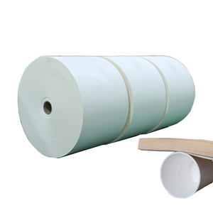Papel de liar personalizado grado alimenticio 190gsm 210gsm <span class=keywords><strong>Jumbo</strong></span> rollo taza PE rollo de papel recubierto para vasos de papel - Product Image 1
