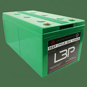 แบตเตอรี่ลิเธียมไอออน LBP 36V 120Ah แบบ Deep Cycle LiFePO4 สำหรับเก็บพลังงานแสงอาทิตย์และระบบสำรองไฟ - Product Image 1